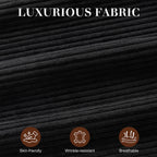 WALSUNNY livingroom sectional couch sectional couch #color_black #material_corduroy