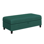 Vongrasig Long Storage Ottoman Green