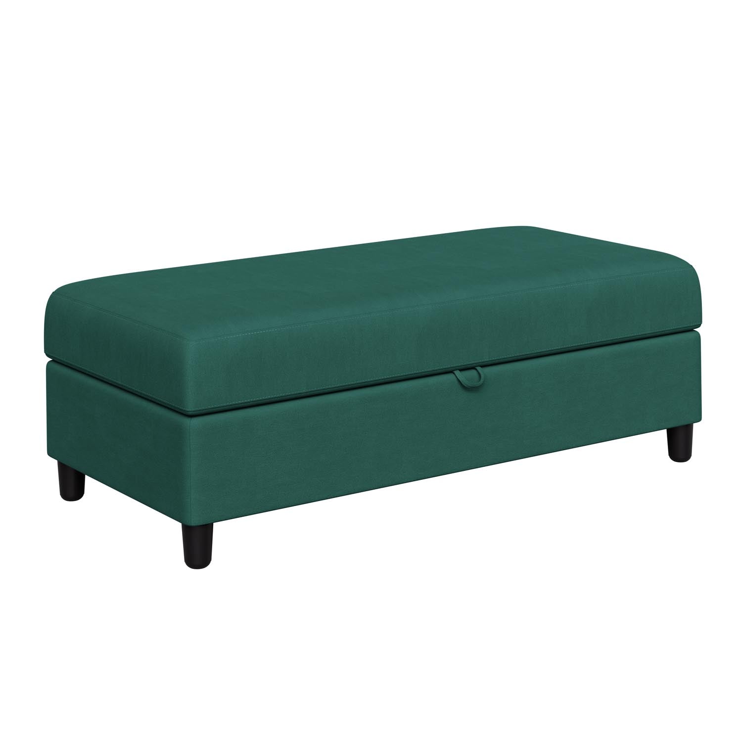 Vongrasig Long Storage Ottoman Green