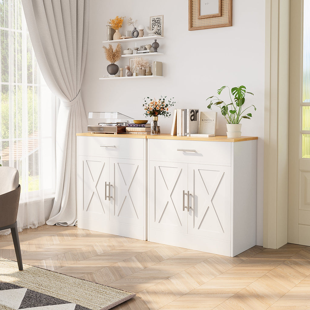 Vongrasig Kitchen Buffet Sideboard Cabinet 7340
