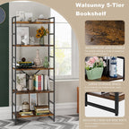 Walsunny 5-Tier Bookshelf (7254077571248)