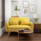 Livingroom sofa set #color_yellow