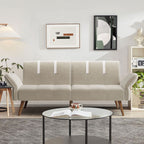 Walsunny Velvet Loveseat Sofa Couch Sofa cama for Apartments (7346697994416)
