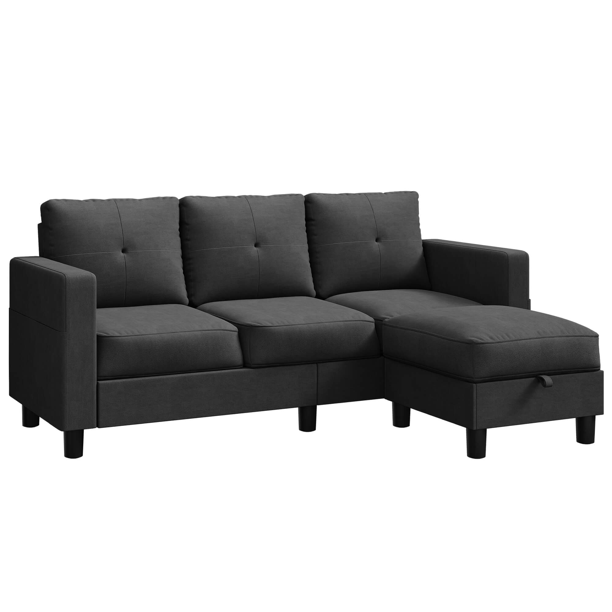 #color_black #material_linen-fabric