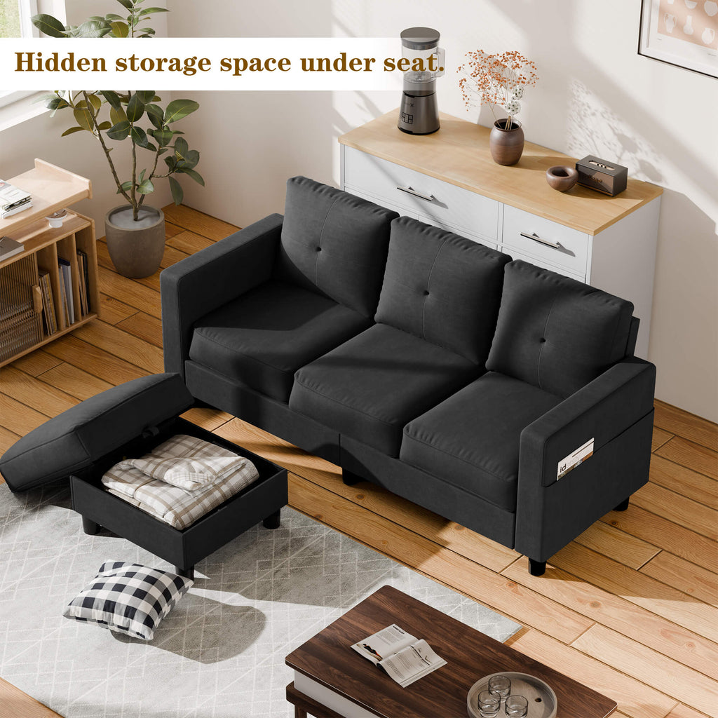 #color_black #material_linen-fabric