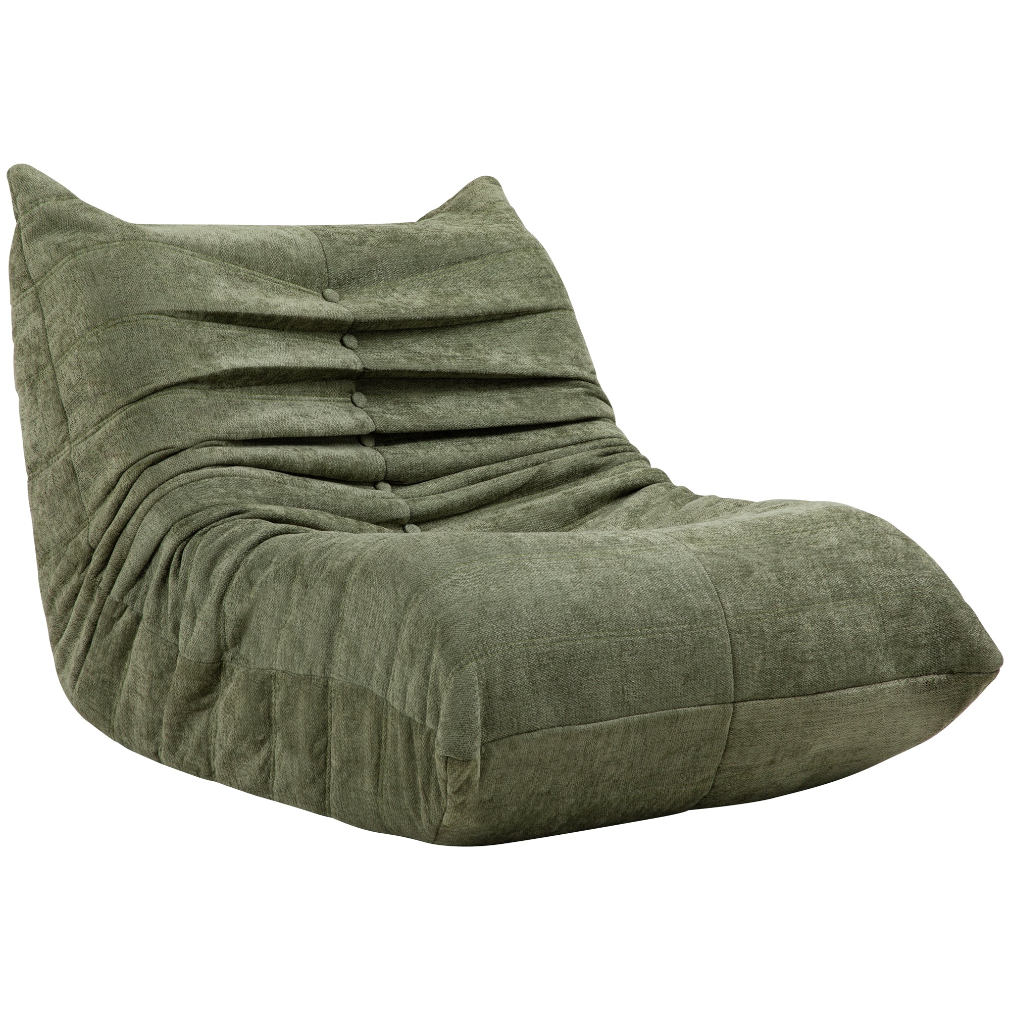 Vongrasig Bean Bag Chair for Adults, Line Fabric Lazy Sofa Couch, Memory Foam Filled Bean Bag Lounge Chair Perfect for Living Room, Bedroom and Office