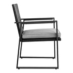 Walsunny Patio Furniture 3 Pieces Wicker Outdoor Bistro Chairs Set#color_grey